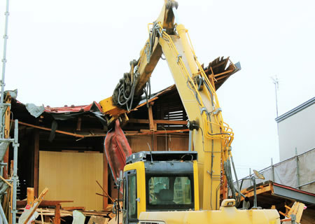 大小規模を問わずどのような建物でも解体いたします